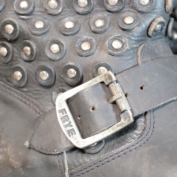 Distressed Frye Jenna moto boot size 6 - Picture 2 of 9